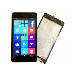 Стекло экрана касания Microsoft Lumia 535, замена дисплея LCD